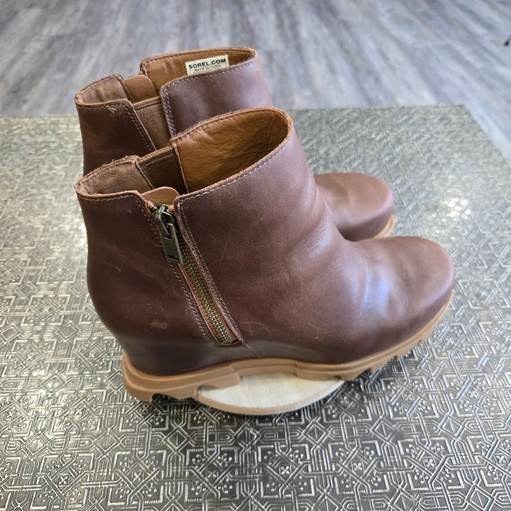 🐢 Sorel Joan of Arctic II Waterproof Wedge Boot Size 11 - Picture 6 of 15